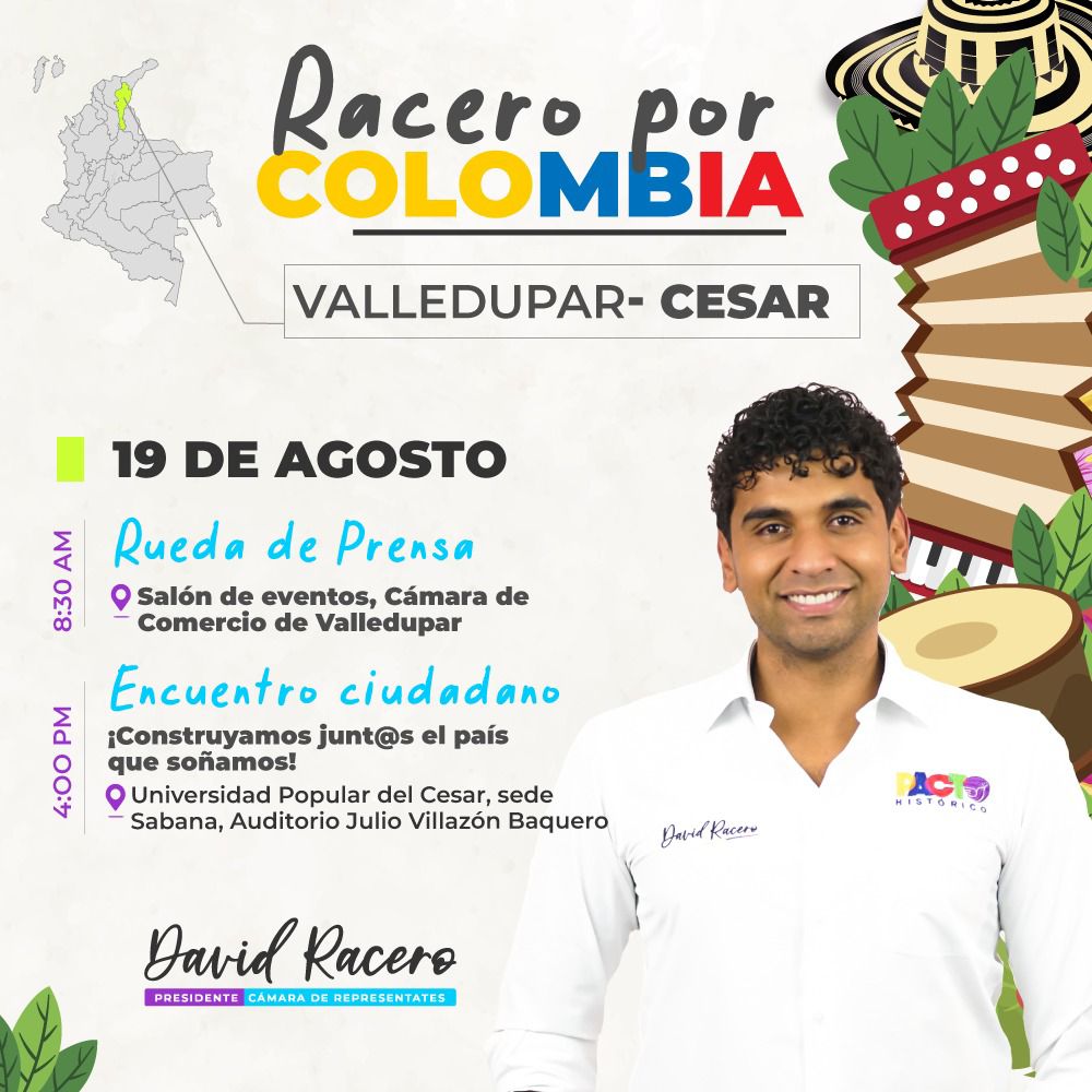 La Cámara de Comercio de Valledupar realizará un homenaje a David ...