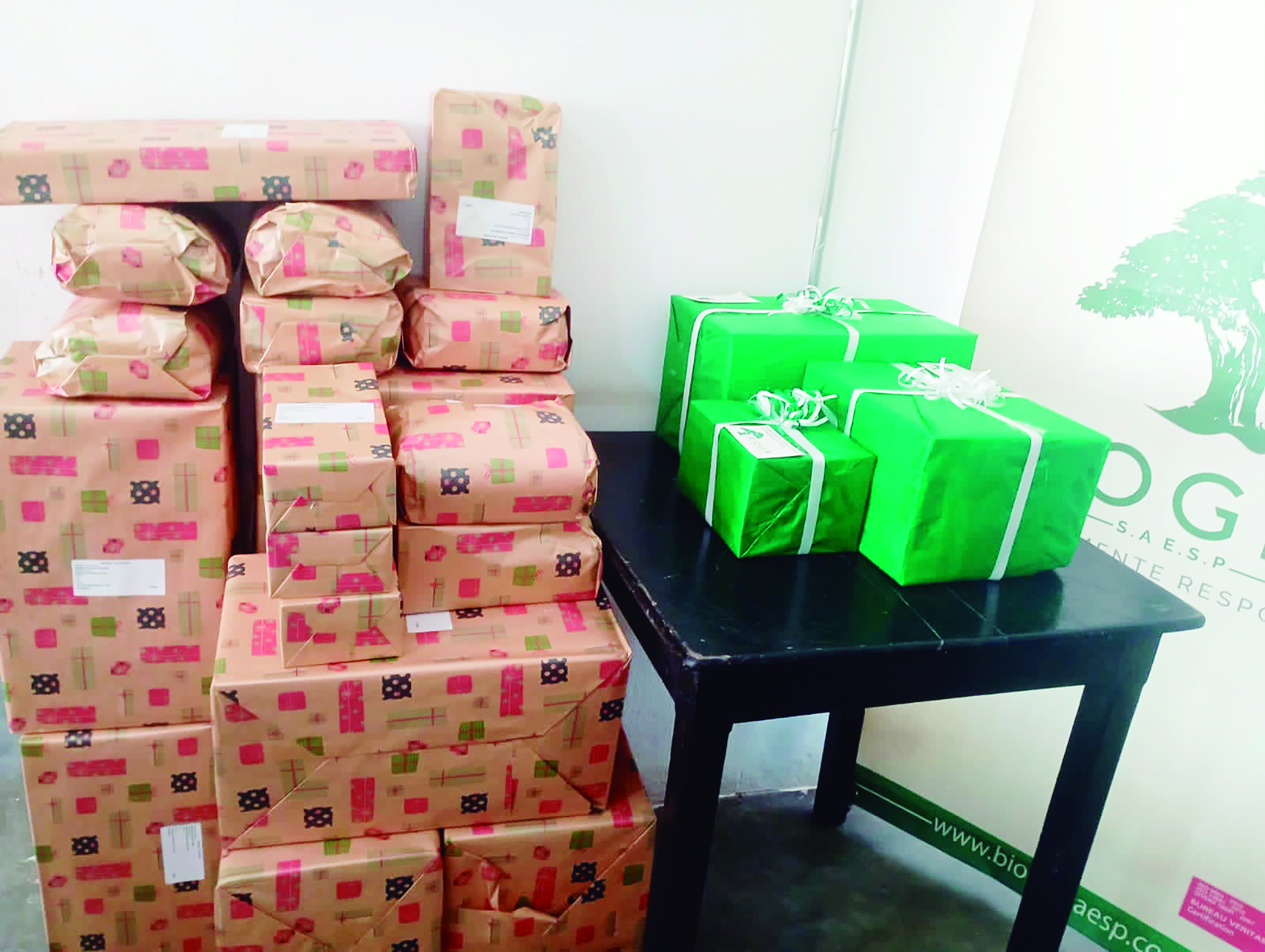 BIOGER S.A.S. E.S.P. dona mas de 2.500 regalos para niños en navidad ...