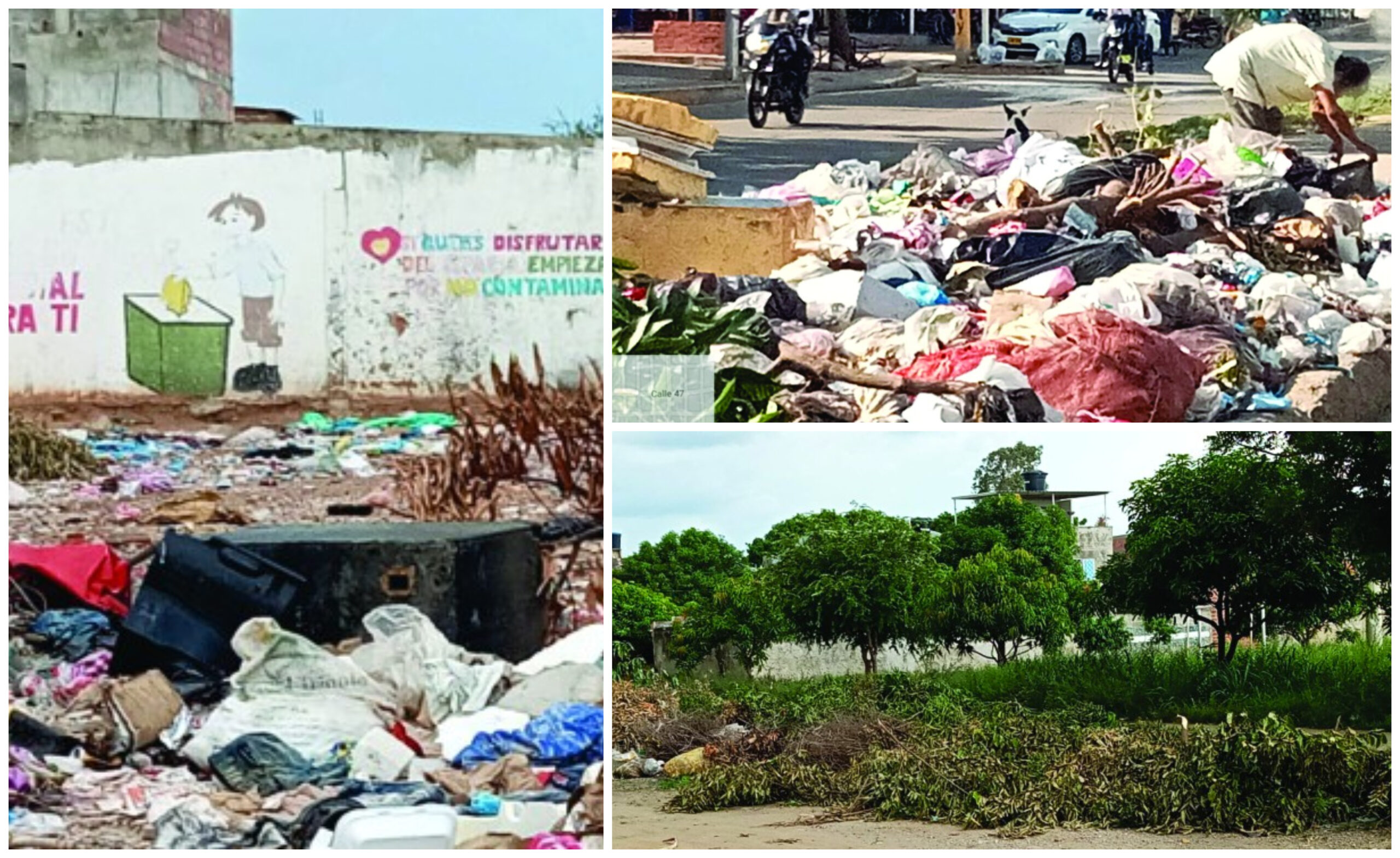 Aseo del Norte es un desastre recogiendo basura en Valledupar ...