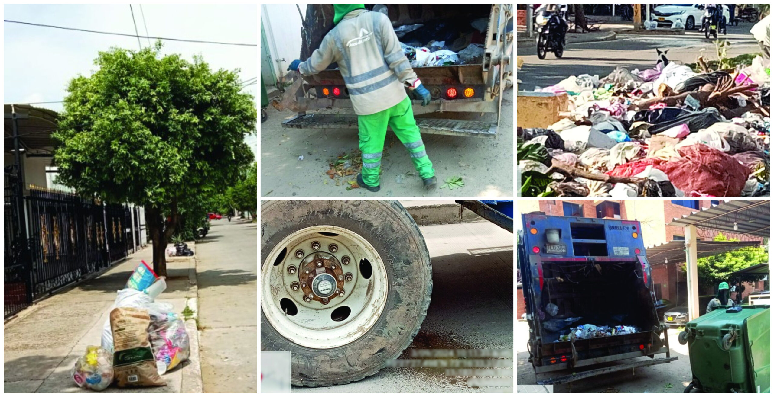 Aseo del Norte es un desastre recogiendo basura en Valledupar ...