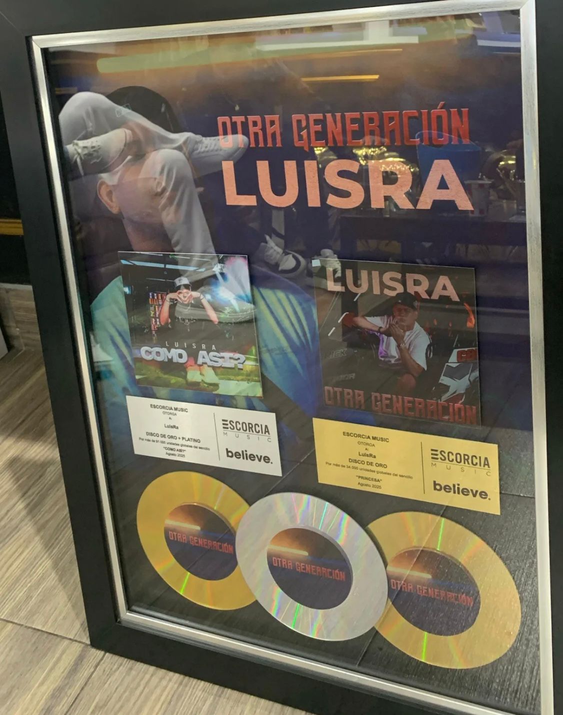 Luisra «el niño de Garupal” recibe reconocimiento de Oro y Platino |  Semanario La Calle